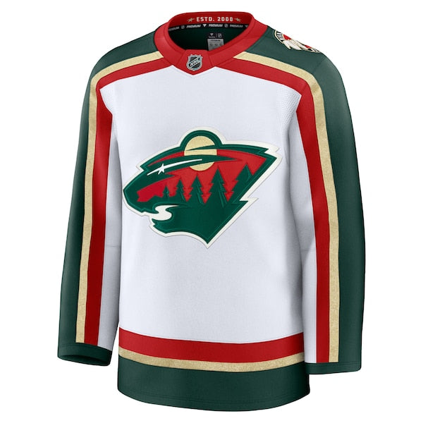Minnesota Wild  25th Anniversary Premium Jersey - White/Green