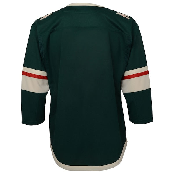 Minnesota Wild Youth Home Premier Blank Jersey - Green
