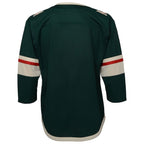 Minnesota Wild Youth Home Premier Blank Jersey - Green