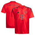Bayern Munich adidas Youth 2024/25 Home Replica Jersey - Red