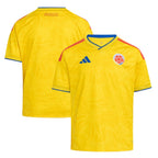 Colombia National Team adidas Youth FIFA x World Cup 2026 Home Replica Jersey - Yellow