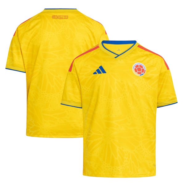 Colombia National Team adidas Youth FIFA x World Cup 2026 Home Replica Jersey - Yellow