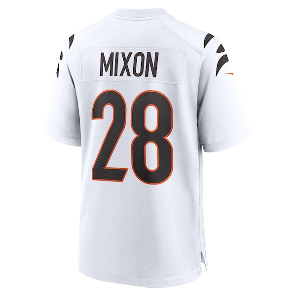 Joe Mixon Cincinnati Bengals Nike Away Game Player Jersey - White/Orange