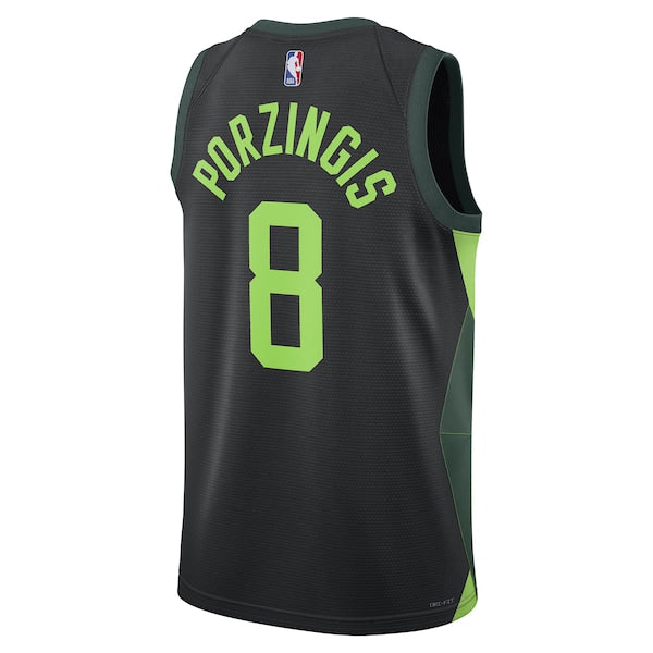 Kristaps Porzingis Boston Celtics Nike Unisex 2024/25 Swingman Player Jersey - City Edition - Black