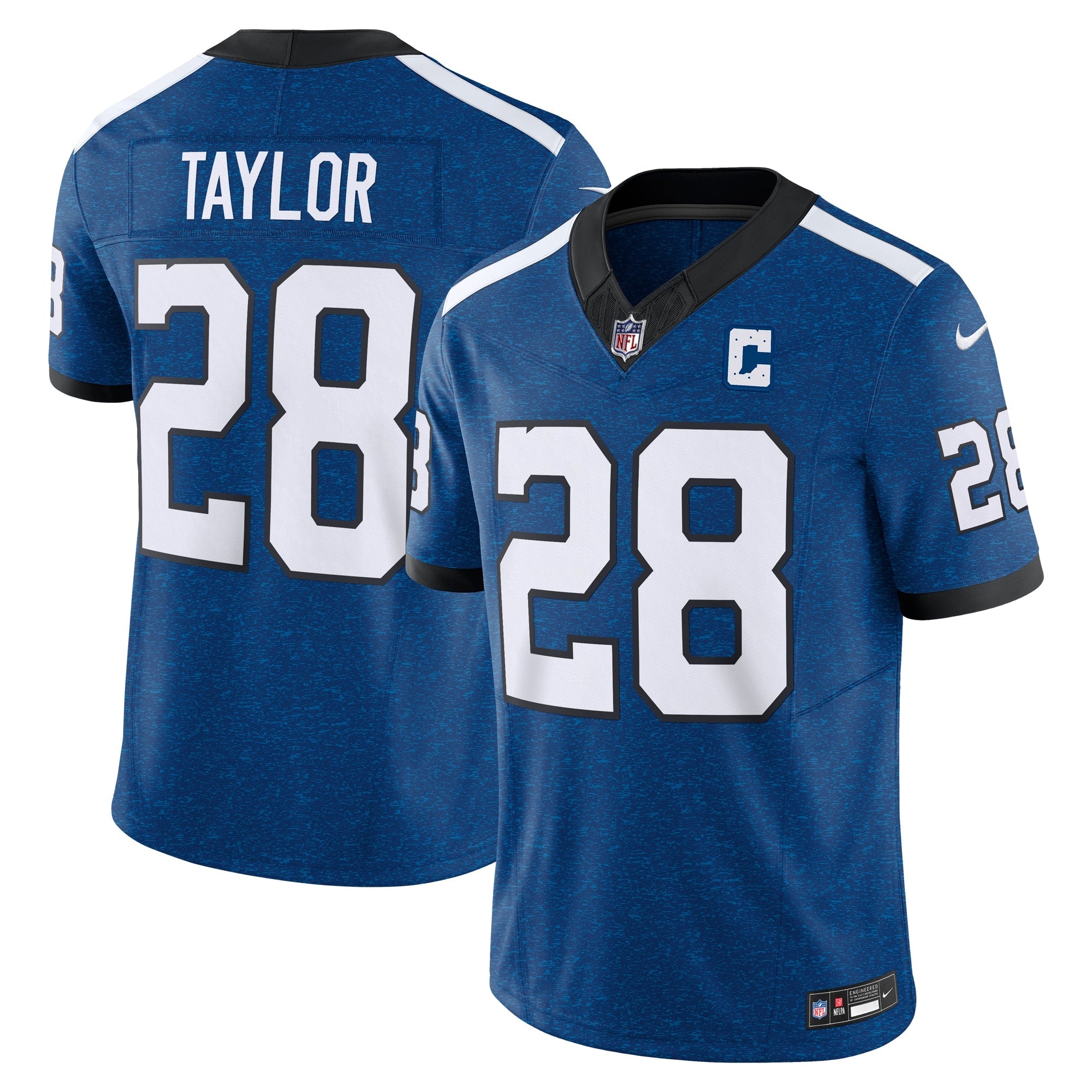 Jonathan Taylor Indianapolis Colts Nike Vapor F.U.S.E. Limited Jersey - White/Blue/Royal