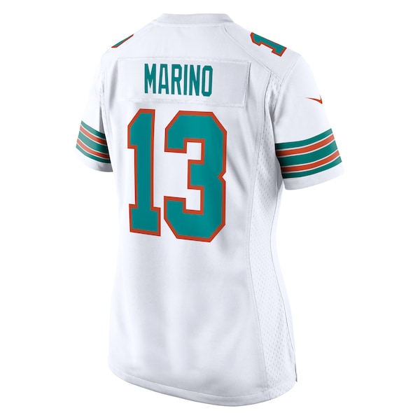 Dan Marino Miami Dolphins Nike Women's Retired Player Jersey - White/Aqua