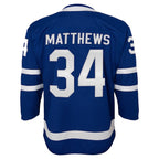 Auston Matthews Toronto Maple Leafs Youth Home Premier Player Jersey - Blue/Black