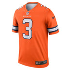 Russell Wilson Denver Broncos Nike Alternate Legend Jersey - Orange