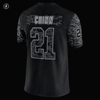 Jeremy Chinn Carolina Panthers Nike RFLCTV Limited Jersey - Black
