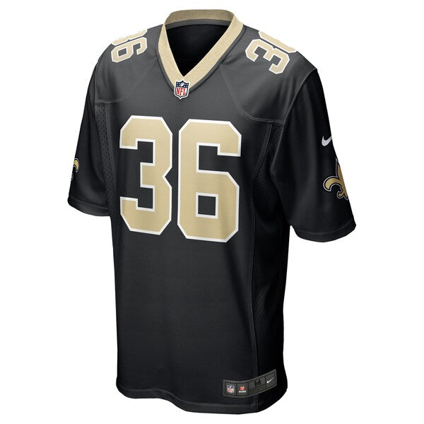 Rico Payton New Orleans Saints Nike  Game Jersey -  Black