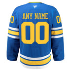 St. Louis Blues  Home Authentic Pro Custom Jersey - Blue