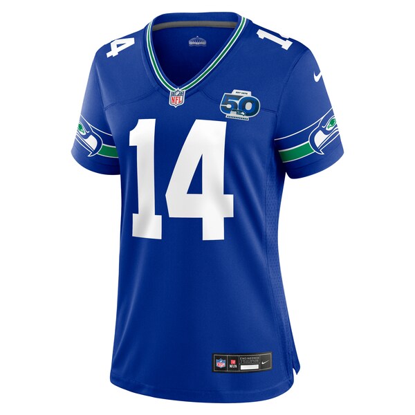 Sam Darnold Seattle Seahawks Nike Women's Alternate 2 50th Season Game Jersey - Royal/College Navy