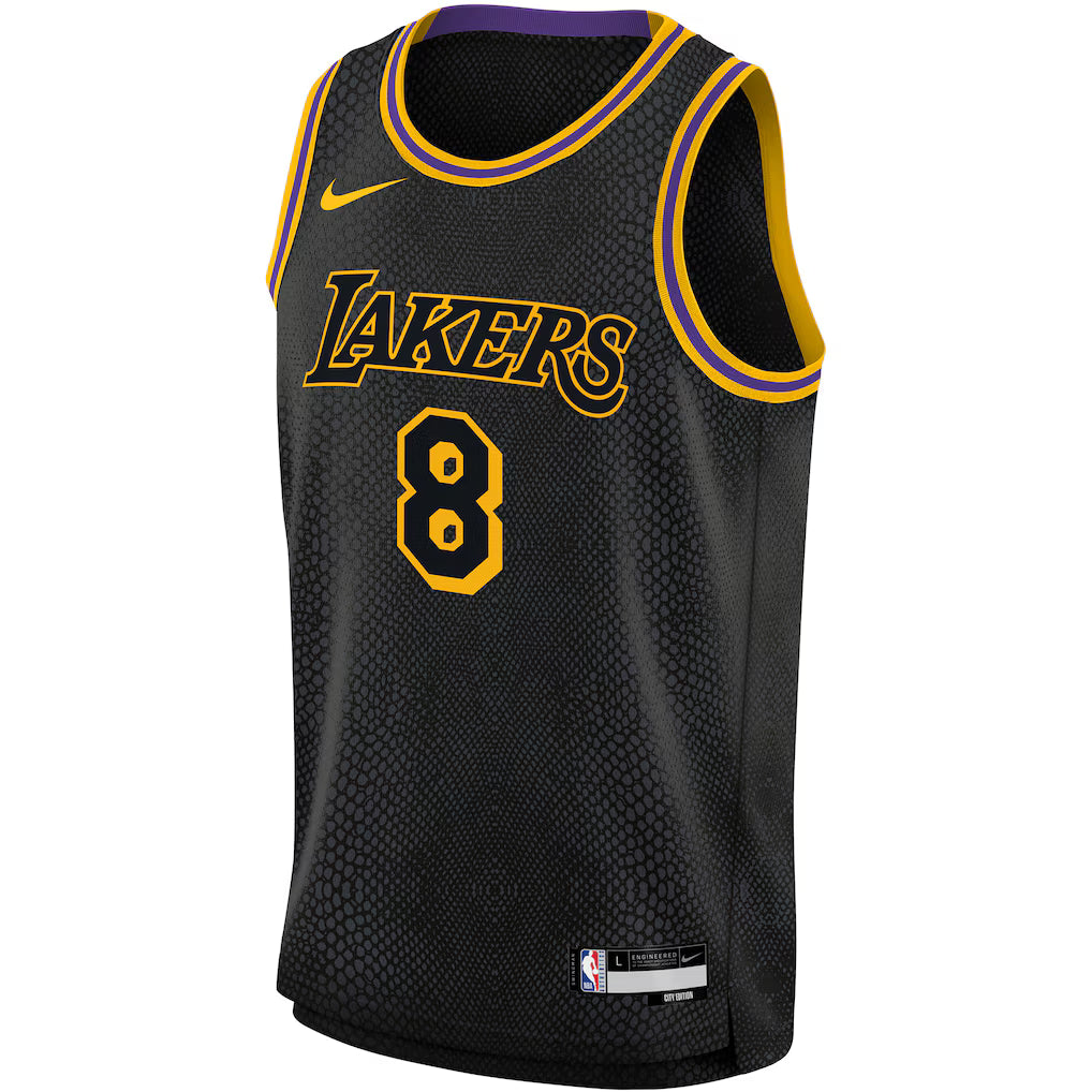 Kobe Bryant Los Angeles Lakers Nike Swingman Jersey - City Edition - Black