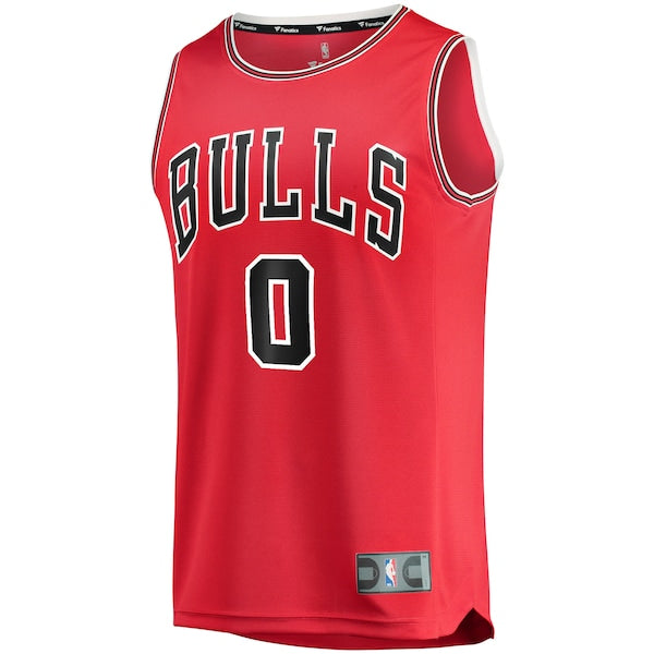 Coby White Chicago Bulls  Youth Fast Break Replica Player Jersey - Icon Edition - Red