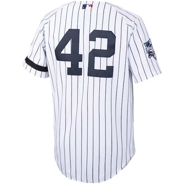 Mariano Rivera New York Yankees Home 2000 Cooperstown Collection Authentic Jersey - White/Navy