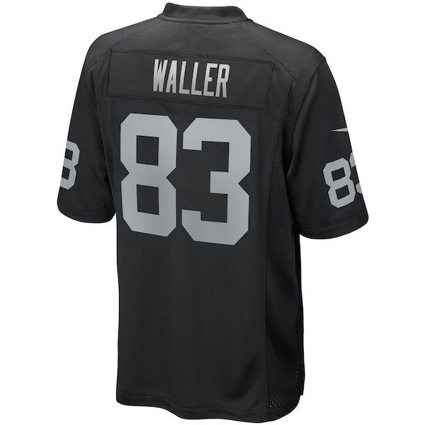 Darren Waller Las Vegas Raiders Nike Game Player Jersey - Black/White