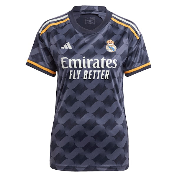 Vinicius Junior Los Merengues adidas Women's 2023/24 Away Replica Player Jersey - Navy