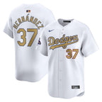 Teoscar Hernandez Los Angeles Dodgers Nike 2025 Gold Collection Limited Jersey – White