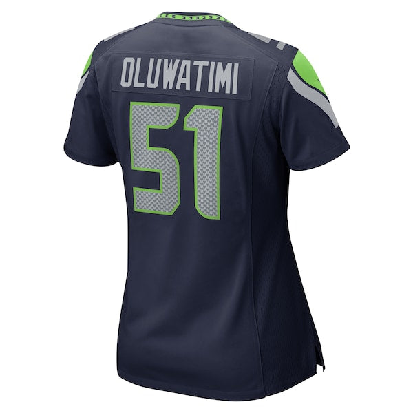 Olusegun Oluwatimi Seattle Seahawks Nike Women's  Game Jersey - College Navy