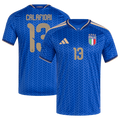 Riccardo Calafiori Italy National Team adidas 2026 Home Replica Jersey - Blue