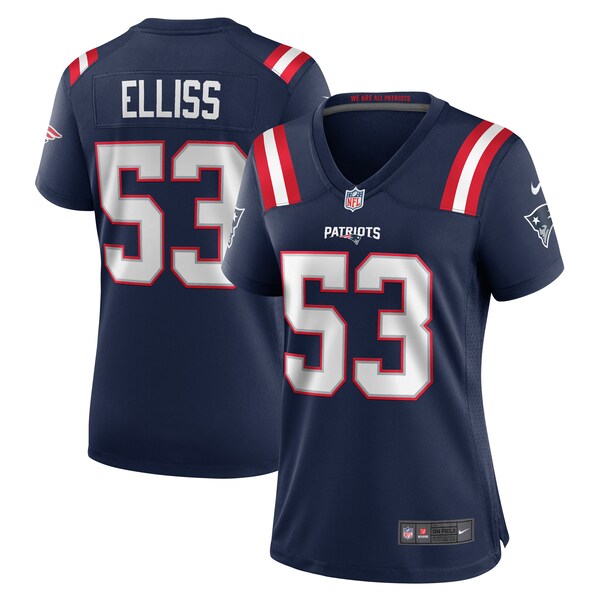 Christian Elliss New England Patriots Nike Women's  Game Jersey -  Navy