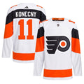 Travis Konecny Philadelphia Flyers adidas 2024 NHL Stadium Series Primegreen Authentic Player Jersey – White