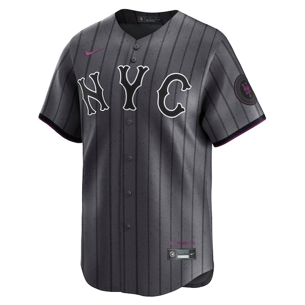 Francisco Alvarez New York Mets Nike City Connect Limited Jersey - Gray