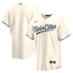 Minnesota Twins Nike Alternate Replica Team Jersey - Cream