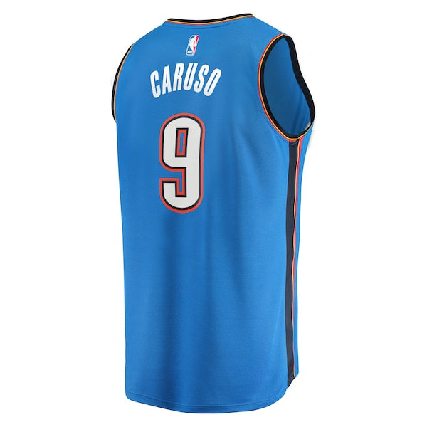 Alex Caruso Oklahoma City Thunder  Fast Break Replica Player Jersey - Icon Edition - Blue