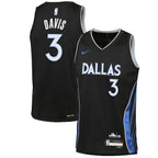 Anthony Davis Dallas Mavericks Nike Youth 2025/26 City Edition Swingman Jersey - Black