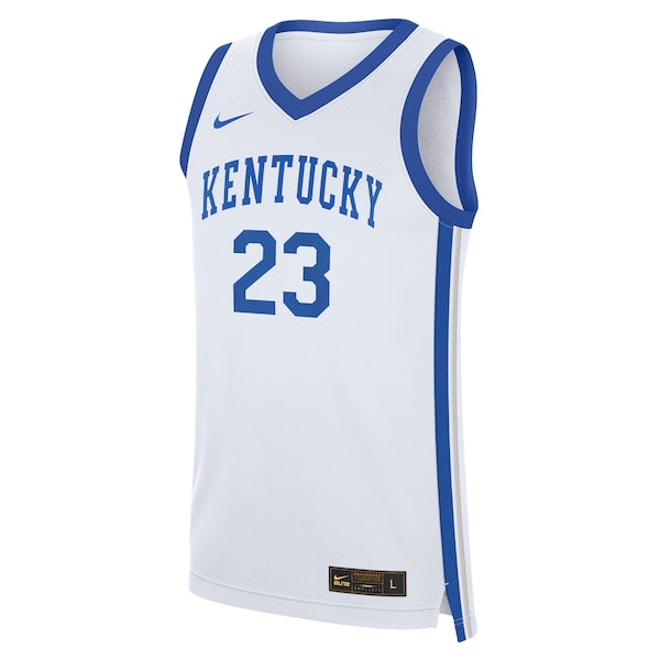 Anthony Davis Kentucky Wildcats Nike Performance Replica Basketball Jersey - White