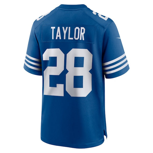 Men's Nike Jonathan Taylor Royal Indianapolis Colts Alternate Game Jersey/White