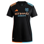 Strahinja Tanasijevic New York City FC adidas Women's 2024 24/7 Kit Replica Player Jersey - Black