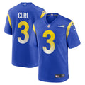 Kamren Curl Los Angeles Rams Nike  Game Jersey -  Royal