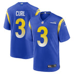 Kamren Curl Los Angeles Rams Nike  Game Jersey -  Royal