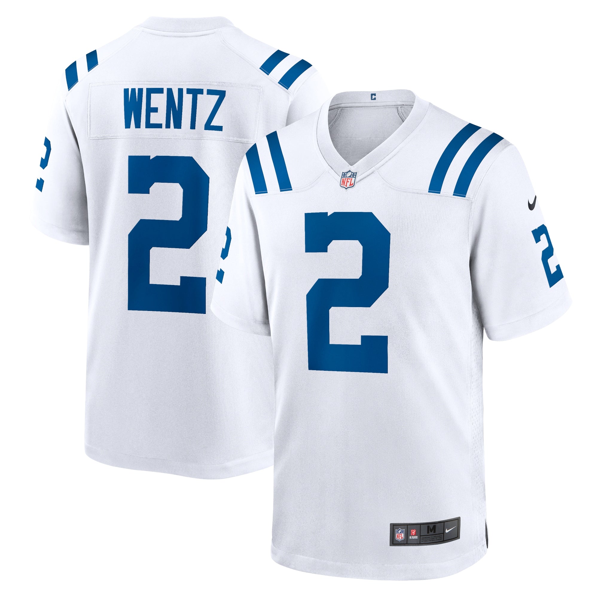 Carson Wentz Indianapolis Colts Nike Game Jersey - Royal/White