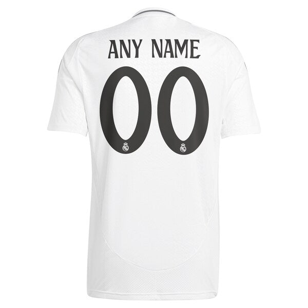 Los Merengues adidas Youth 2024/25 Home Replica Custom Jersey - White