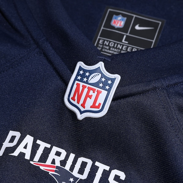 Chukwuma Okorafor New England Patriots Nike  Game Jersey -  Navy