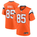 Lucas Krull Denver Broncos Nike Team Game Jersey -  Orange