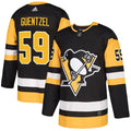 Jake Guentzel Pittsburgh Penguins adidas Authentic Player Jersey - Black