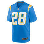 Hassan Haskins Los Angeles Chargers Nike Team Game Jersey -  Powder Blue