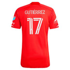 Brian Gutierrez Chicago Fire adidas 2024 Return To Red Authentic Player Jersey - Red