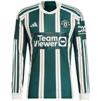 Amad Diallo Manchester United adidas Long Sleeve Replica Player Jersey – Green