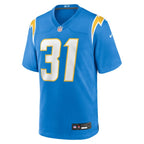 Trikweze Bridges Los Angeles Chargers Nike Team Game Jersey -  Powder Blue