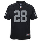 Josh Jacobs Las Vegas Raiders Nike Youth Game Jersey - Black
