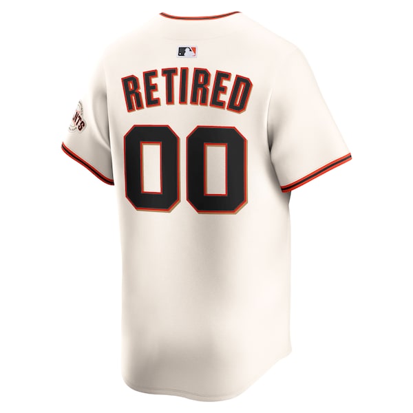 San Francisco Giants Nike Home Limited Pick-A-Player Retired Roster Jersey - Cream