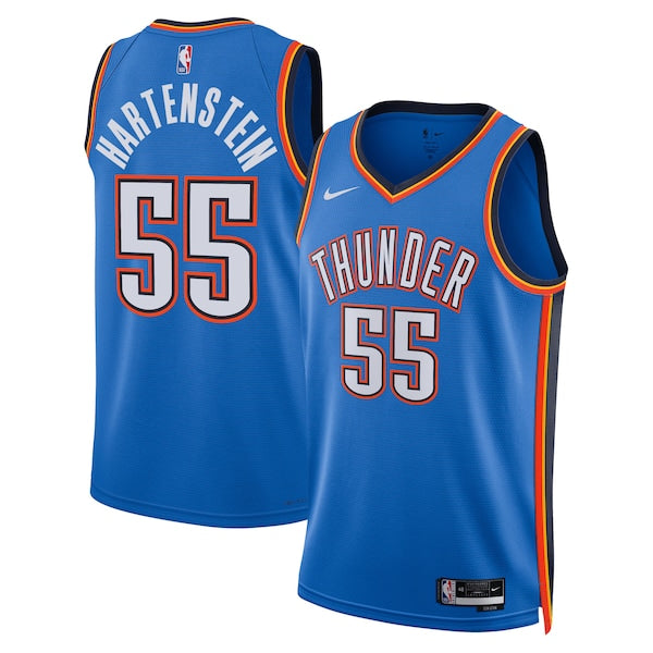 Isaiah Hartenstein Oklahoma City Thunder Nike Unisex Swingman Player Jersey - Icon Edition - Blue