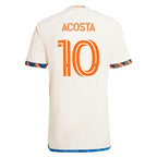 Luciano Acosta FC Cincinnati adidas 2024 The Canvas Kit Replica Player Jersey - White