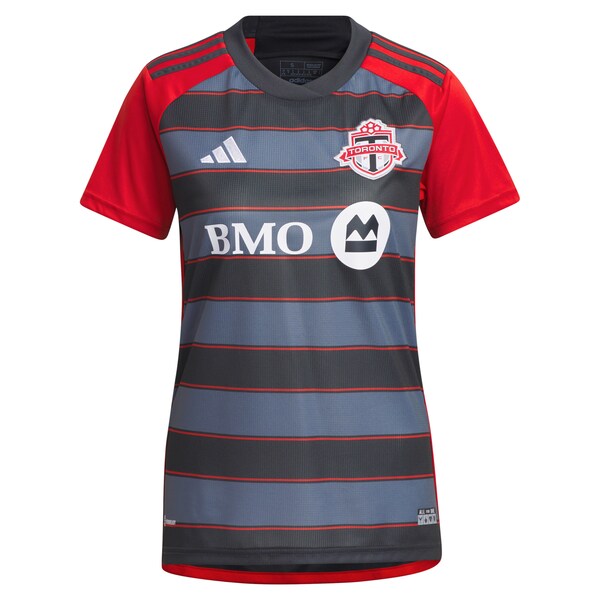 Toronto FC adidas Women's 2024 Club Kit Replica Jersey - Gray
