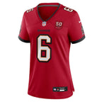 Baker Mayfield Tampa Bay Buccaneers Nike Women's 50th Season Team Game Jersey - Red/White